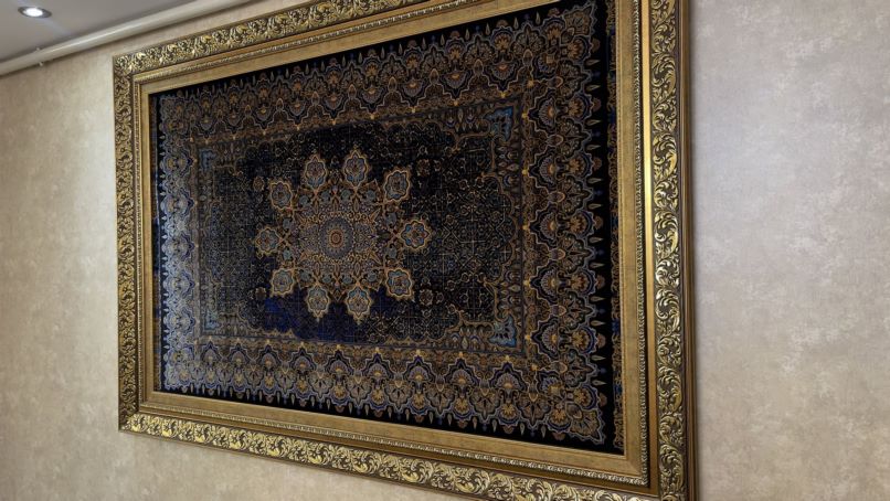 تابلو فرش های ابریشم 